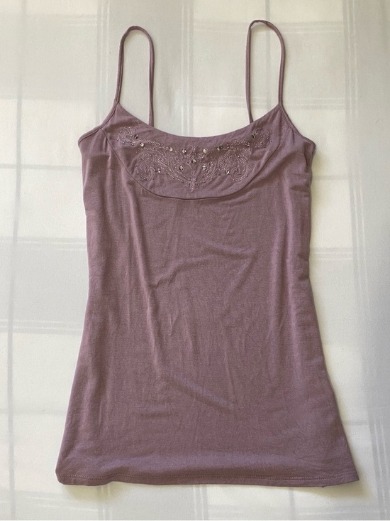 RW&CO. Tops - Y2K Lavender Purple Cami Tank Top